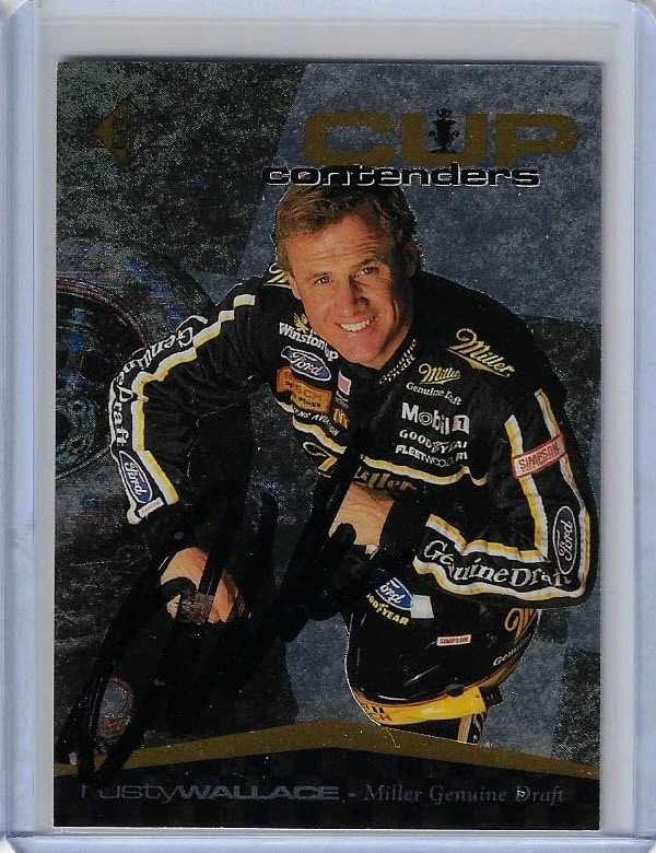 Rusty Wallace 1995 Upper Deck SP Autographed Card - Image 1 of 1