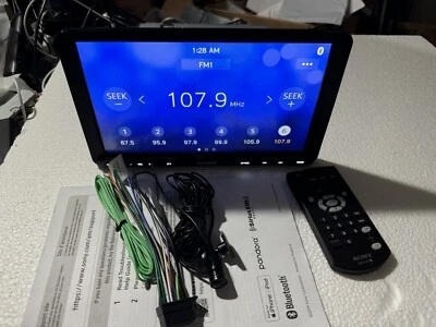 Receptor multimedia de audio para automóvil Sony XAV-AX8000 Apple Play Bluetooth pantalla de 8,95 pulgadas Foto 1 de 4