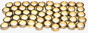 Stihl TS400 TS420 TS700 TS800 Klinge Dorn Adapter REDUZIERRING 20 mm 100er-Pack MESSING - Bild 1 von 5