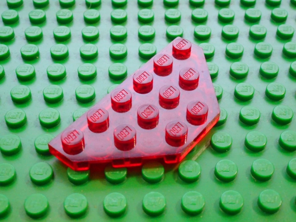 Lego Platte Transparent Rot 2419 - Bild 1 von 1