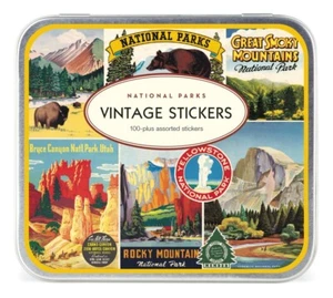 Cavallini & Co. Nationalparks Vintage Sticker Set, sortiert - Bild 1 von 6