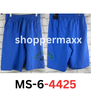 Nike Big Boys Sportswear Jersey Shorts X-Large Pacific Blue XL - Picture 1 of 6