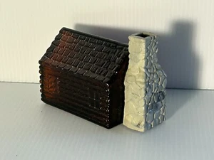 Avon Log Cabin bottiglia Wild Country dopobarba 4 oz vuota decorativa - Foto 1 di 13
