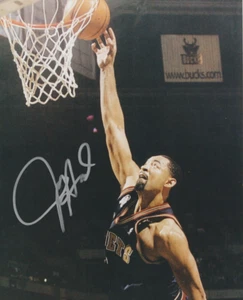 Juwan Howard Autographed 8x10 Denver Nuggets F348 - Picture 1 of 1