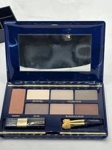 Estee Lauder Two-In-One Storm Duo Eyeshadow, Blush Makeup Kit Bordeaux + Extras - Picture 1 of 10