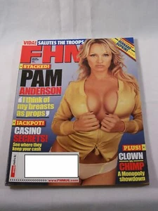 FHM JULY 2005 Pamela Anderson, Hardworking Honeys pictorial, Misti Traya - Bild 1 von 2