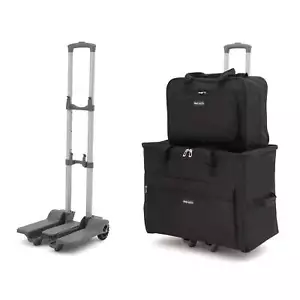 Hobby Gift: Sewing Machine Trolley Bag: Black: Item size: (d/w/h) external - 33 - Picture 1 of 1