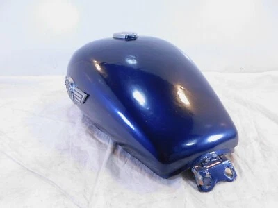 87-88 Kawasaki Vulcan 1500B VN15-SE VN1500B Depósito de tanque de gasolina combustible azul Foto 1 de 4