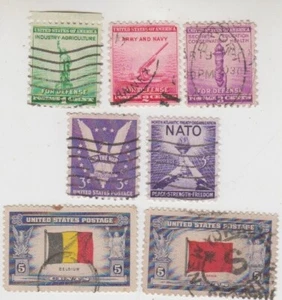U.S. 1940-1952. WWII. National Defense. Win the War. Peace Strength Freedom NATO - Picture 1 of 1