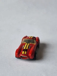 HOT WHEELS CLASSIC COBRA ROSSO NERO BASE 7SP BLU CARD EPOCA - Foto 1 di 7