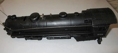 LIONEL #229 PRE WAR STEAMER BOILER W/# BOARDS/HANDRAILS/BELL - Image 1 of 4