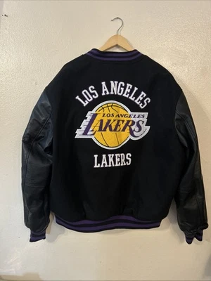 Chaqueta Universitaria Para Hombre Ultra Game Day NBA Los Angeles Lakers Abotonada Talla XL NUEVA CON ETIQUETAS Foto 1 de 4