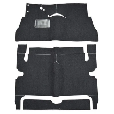 Alfombra para Cadillac Serie 60 Fleetwood 1955 bucle moldeado completa 3 piezas Foto 1 de 4