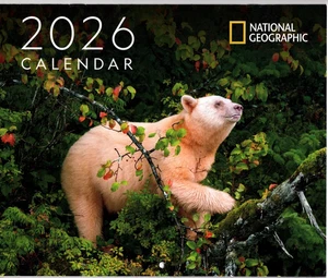2026 National Geographic Wall Calendar - Picture 1 of 5