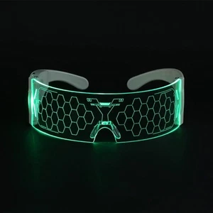 Futuristic LED Glasses Enhance Your Space Costume for Events and Parties - Zdjęcie 1 z 27