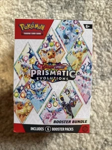 Pokémon TCG Scarlet & Violet Prismatic Evolutions Booster Bundle Box - Picture 1 of 2