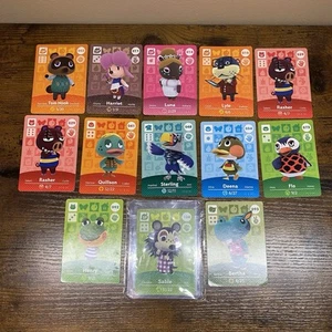 Lot Of 13 Animal Crossing Amiibo Cards Including Henry, Harriet, Sable & Bertha - Picture 1 of 13