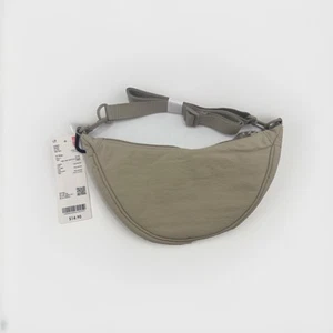 UNIQLO Round "Ultra Mini" Bag Beige #32 Limited UNISEX - Photo 1/4