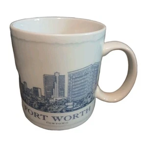 Tazza tazza caffè Starbucks Fort Worth Cow Town Architect serie 2008 18 once - Foto 1 di 9