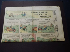 Die Sonntagszeitung 8 Farbseiten Comic Abschnitt 2, 26. Januar 1930. - Bild 1 von 6