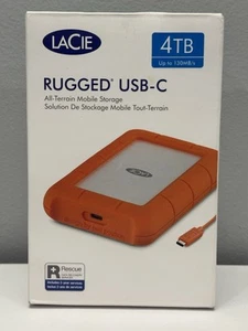 Stockage mobile tout terrain robuste USB-C LaCie LRD0TU6 neuf scellé - Photo 1/7