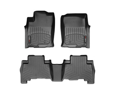 WeatherTech FloorLiner for 2010-2010 Toyota 4Runner - 1st & 2nd Row, Black - Image 1 of 4