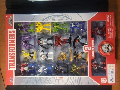 Jada Toys Transformers Nano Metalfigs Serie 2 18-Pack un conjunto de figuras fundidas a presión Foto 1 de 4