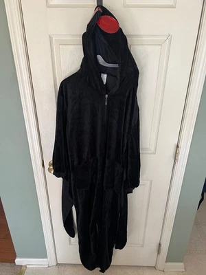 Disfraz de Halloween Cosplay Hombre Polilla Adulto Una Pieza Pijama CAPUCHA Mono PEQUEÑO Foto 1 de 4