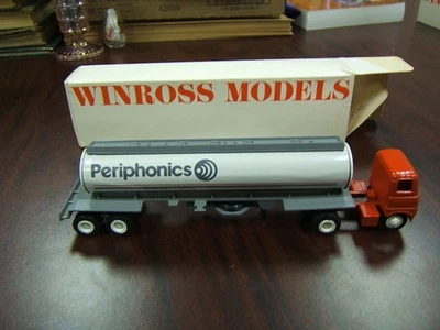 Winross Periphonics tanker truck red/white in box 1981 1/64 Diecast - Image 1 of 4