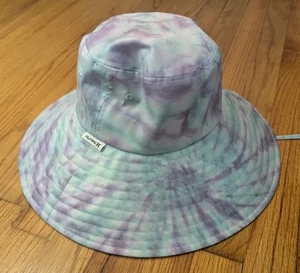 Sombrero de playa HURLEY VILLA DEL SOL ANCHO para mujer talla única tie-dye azul púrpura  - Imagen 1 de 4