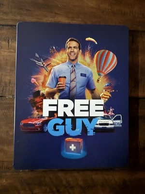 Free Guy (2021) 4K Blu Ray Steelbook OOP Best Buy Ryan Reynolds - Image 1 of 4