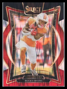 2024 Select Football #4 Bucky Irving Red & Black Shock RC - Picture 1 of 2
