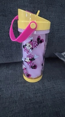 Disney Minnie Mouse Sippy Cup BRAND NEW Set Of 2 - Image 1 of 2