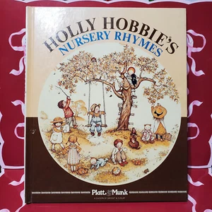 1977 Holly Hobbie's Nursery Rhymes, Platt & Munk, American Greetings, book - Foto 1 di 18