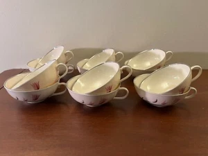 Vintage Franciscan Fine China Carmel Lot of 12 1950's Gladding McBean Tea Cups - Picture 1 of 16