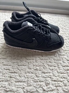 Nike x Gnarhunters SB Dunk Low Pro QS Black Sneakers Shoes M 4.5/W 6 DH7756-010 - Picture 1 of 5