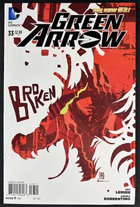 Sep 2014 DC Comics GREEN ARROW The New 52! V5 #33 Broken Part 2 - Picture 1 of 3