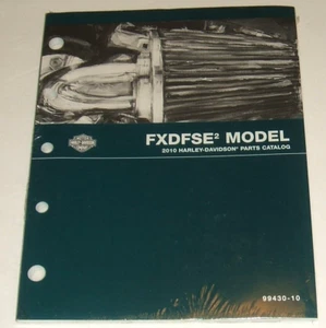 Harley 2010 CVO Fat Bob Parts Manual Catalog Fxdfse2 Fxdfse 2 Screamin Eagle - Foto 1 di 2