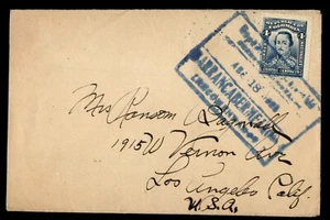MayfairStamps Colombia Barranquilla to Los Angeles CA Cover aar_88613 - Picture 1 of 2