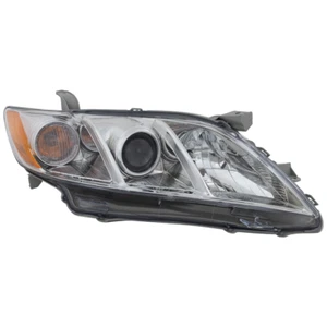 Fits CAMRY 07-09 HEAD LAMP RH, Assembly, Halogen, Base/(CE, 07-07)/LE/XLE Models - Picture 1 of 9