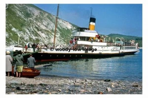 pt7690 - Paddle Steamer Consul at Lulworth Cove , Dorset - print 6x4 - Picture 1 of 1