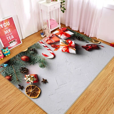3D Cane Lemon Slices ZHUA631 Game Non Slip Rug Mat Photo Carpet Zoe - Image 1 of 4