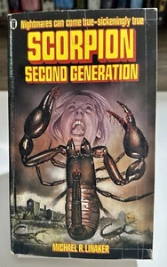Scorpion Second Generation by Michael R. Linaker 1982 UK Import Vintage Horror - Picture 1 of 9