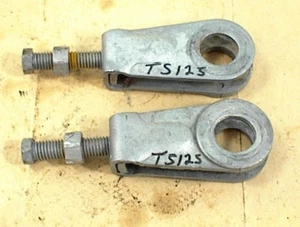 SUZUKI TS125 CHAIN ADJUSTER AXLE SWING ARM 1978 1979 TS 125 - Picture 1 of 4