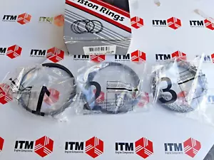 Volvo 242, 244, 245 B21F & B21FT Engine 81-85 Piston Ring Set 1.75x2x4mm - Picture 1 of 3