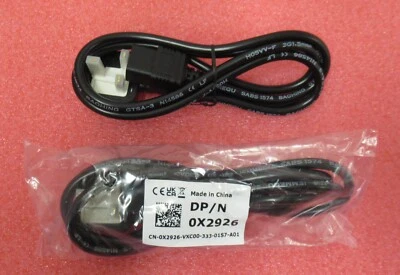 2 x New Dell X2926 1.8m (6ft) UK 3pin IEC C19 Power Cable 240-250V 13A UK - Image 1 of 4