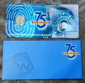 Malaysia 2024 JPN 75th Anniversary Coin Card - Picture 1 of 5