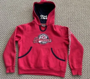 Bobby Jack American Monkey Y2K Kids Red Hoodie, M "The Monkey with an Attitude" - Picture 1 of 9