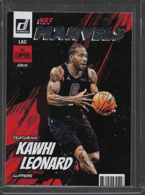 2022-23 Panini Donruss Net Marvels Kawhi Leonard #1 Los Angeles Clippers - Image 1 of 2