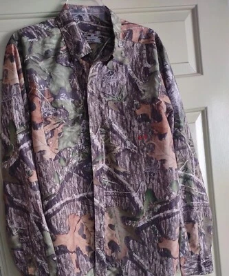 Under Armour Mossy Oak Obsession Camo Long Sleeve Shirt button down Men’s M - Image 1 of 4